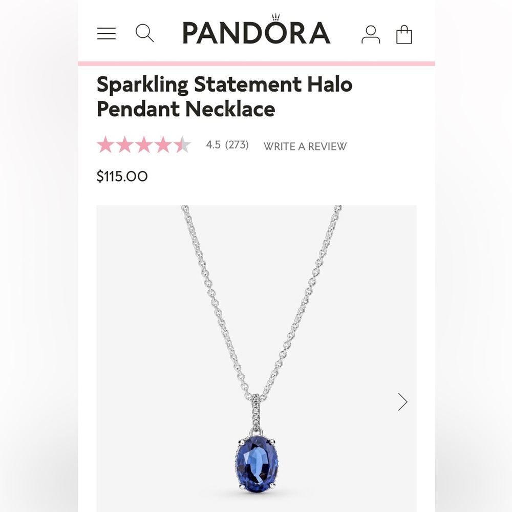 Sparkling Statement Halo Pendant Necklace